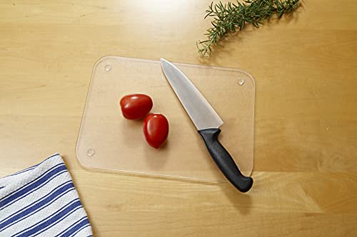 Better Houseware Acrylic 14"x 10" Cutting Board, Frosted, Medium