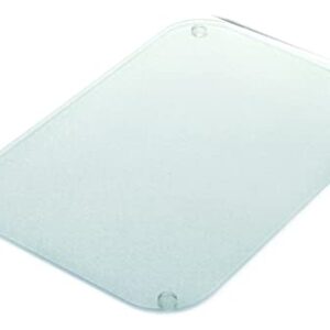 Better Houseware Acrylic 14"x 10" Cutting Board, Frosted, Medium