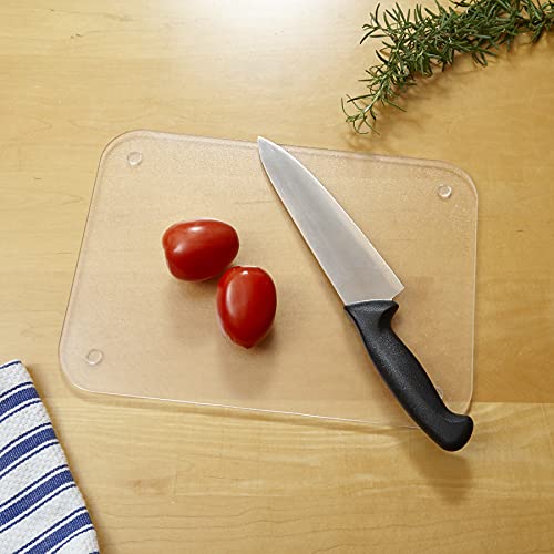 Better Houseware Acrylic 14"x 10" Cutting Board, Frosted, Medium