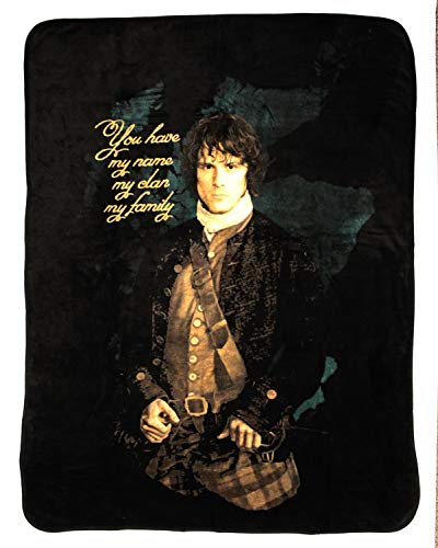 Outlander Jamie Fraser Fleece Blanket