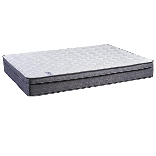 Nutan 10-Inch Meduim Firm Foam Encased Hybrid Eurotop Pillowtop Innerspring Fully Assembled Mattress, Good For The Back, Full XL