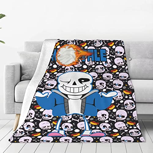 Ultra-Soft Micro Fleece Blanket 3D Fashion Print All Season Couch Sofa Warm Bed Throw Blanket Perfect for Kids Adults Family Birthday Gift 4-50"X40"