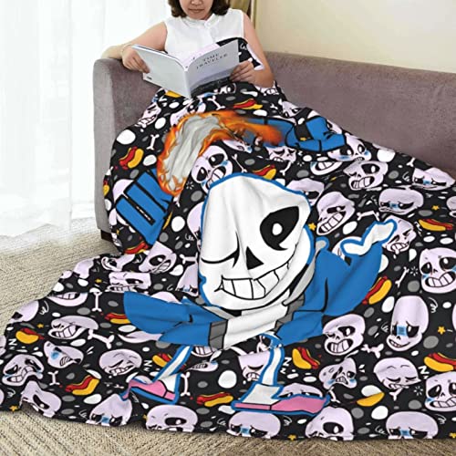 Ultra-Soft Micro Fleece Blanket 3D Fashion Print All Season Couch Sofa Warm Bed Throw Blanket Perfect for Kids Adults Family Birthday Gift 4-50"X40"