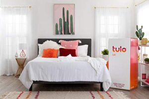 tulo liv mattress, twin size 9 inch bed in a box, great for sleep and optimal body support