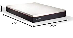 Tulo LIV Mattress, Twin Size 9 Inch Bed in a Box, Great for Sleep and Optimal Body Support