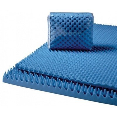 LUMEX Convoluted Foam Mattress Pads Size: Queen, Thickness: 2"