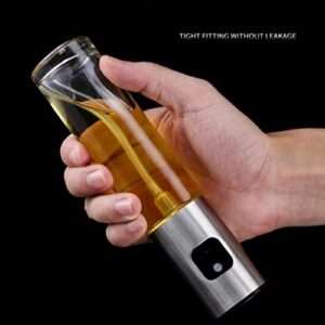 Oil Sprayer for cooking - Olive Oil Sprayer Mister - 100ml Stainles Steel Olive Oil, Vinegar, Water and Other Liquids Sprayer - Perfect for Salad, Barbecue, Kitchen Baking and Roasting (Pack of 1)