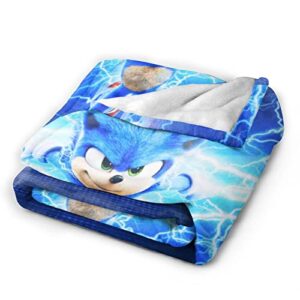 Cartoon Blanket Super Soft Flannel Throw Blanket Warm Lightweight for Kids Adults Gifts 50"X40"