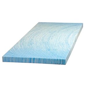 Gel Infused Memory Foam TXL 3" Topper - College Dorm Beds