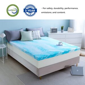 Topper 3 Inch Queen Memory Foam Mattress Topper