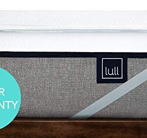 Lull - Memory Foam Mattress Topper | Twin XL Size | 1.5" Gel Memory Foam, Therapeutic Support, Breathable for Ideal Temperature, and 3-Year Warranty