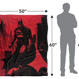 The Batman (2022) Blanket, Jim Lee Art Silky Touch Super Soft Throw Blanket 50" x 60"