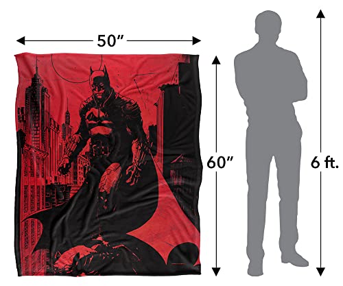 The Batman (2022) Blanket, Jim Lee Art Silky Touch Super Soft Throw Blanket 50" x 60"