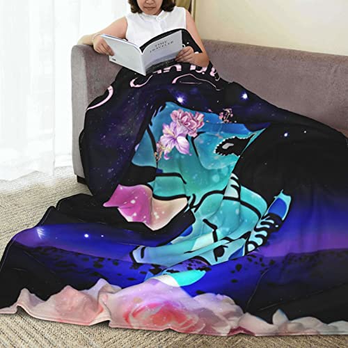 Stitch Blanket Super Cozy Soft Lightweight Flannel Fleece Plush Throw Blankets for Home Couch, Bed and Sofa 80"X60"