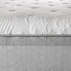 Novaform 14" Comfort Grande King Memory Foam Mattress, 3" Gel Memory Foam, 3" Air Channel Foam, 8" Base Layer Foam