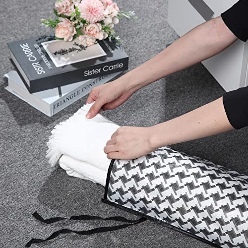 BBTO 4 Pcs Jumbo Rug Storage Bag Protection Carpet Bag 10.5 x 86 Inch Large Moving Rolled Rug Bag with Nylon Drawstring for Indoor Outdoor Carpet Storage Moving Packing Shipping()