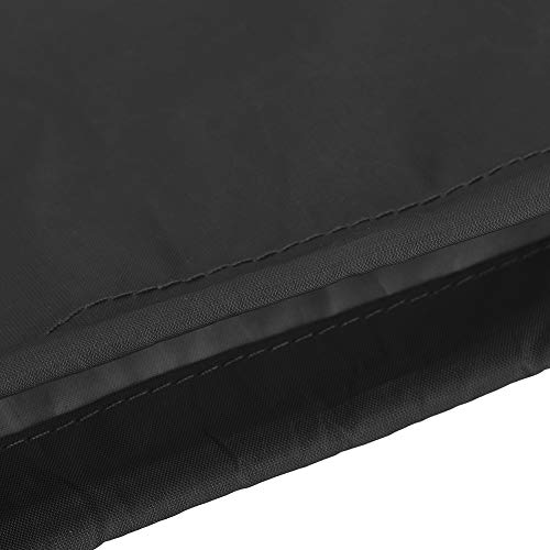 Storage Bags, Nylon Drawstring Storage Bags proof Storage Bags for Shoes Clothes Organizer(Black)