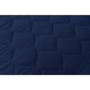 Value 6 Inch Thermobonded Polyester Filled Quilted Top Bunk Bed Mattress, Full, Navy, HP 716 (Navy, Full)