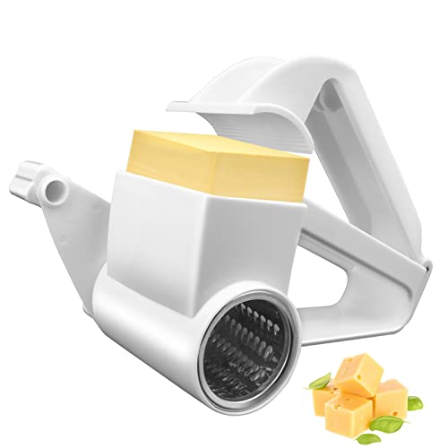 Cheese Grater, Handheld Rotary Cheese Grater, Small Cheese Grater With Handle, For Cheese, Nuts, Vegetables, Chocolate