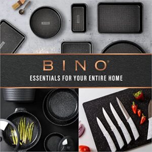 BINO Cutting Board - 3-Piece Chopping Boards | BPA-Free Plastic, Durable, Multipurpose, Dual-Sided, Dishwasher Safe, Easy to Clean | Charcuterie Accessories | Home & Kitchen Utensils