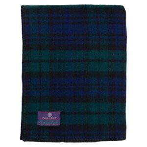 Prince of Scots Highland Tweeds Big Throw (Black Watch)