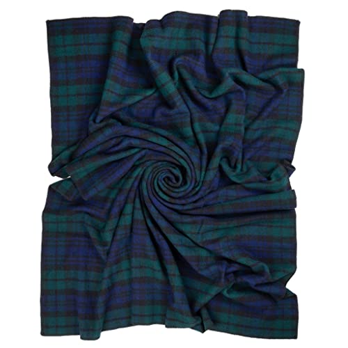 Prince of Scots Highland Tweeds Big Throw (Black Watch)