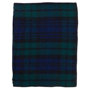 Prince of Scots Highland Tweeds Big Throw (Black Watch)