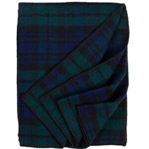 Prince of Scots Highland Tweeds Big Throw (Black Watch)