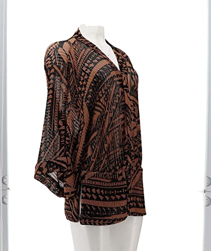 IMAN Global Chic Herringbone Mesh Knit Topper 742-673