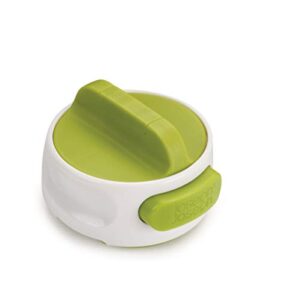 Joseph Joseph Can-Do Compact Can Opener Easy Twist Release Portable Space-Saving Manual Stainless Steel, Green