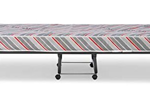 Linon Mattress Nixon Folding Bed, Single, Mulit-Color