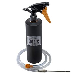 oklahoma joe's 6285584r06 2-in-1 spray bottle and marinade injector, black