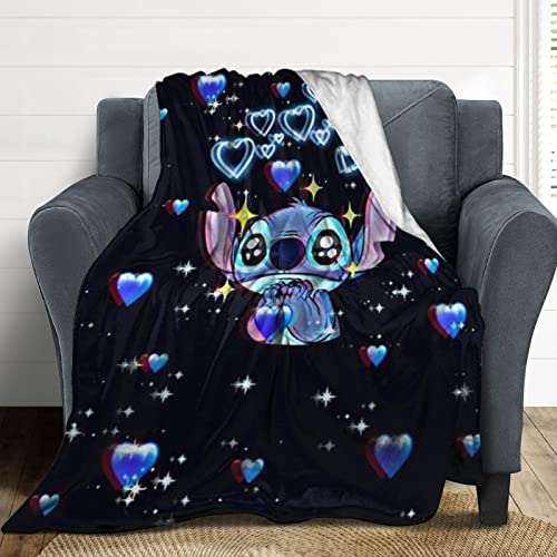 Anime Blankets Ultra-Soft Throw Blanket for Couch, Plush Cozy Blankets for Sofa Bed Lightweight Blankets 50"x60"