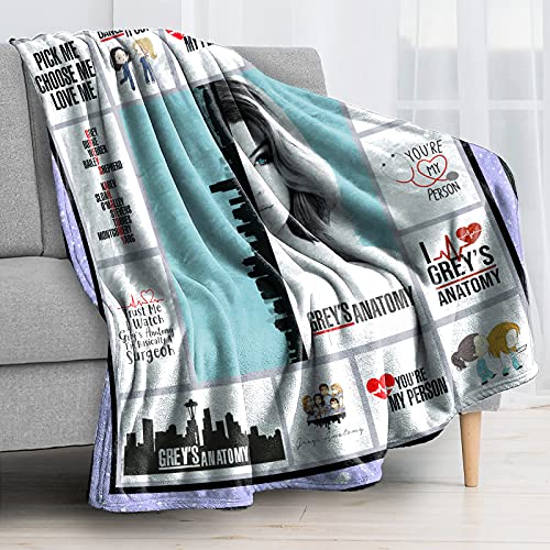 Soft and Comfortable Flannel Blanket Throw Blankets Bed Blanket for Couch Sofa Home Decor 60"x50"