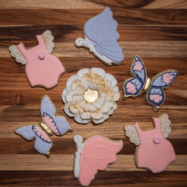 Butterfly Cookie Cutter Set-5 Piece-Butterfly Fondant Biscui Cutters