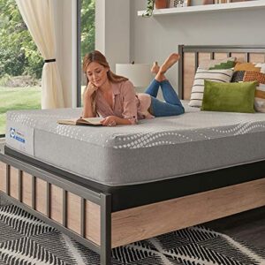 Sealy Posturepedic Hybrid Medina Firm Feel Mattress and 5-Inch Foundation, Queen