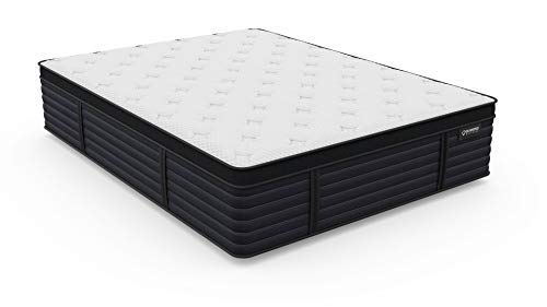 DreamSuite Cool Latex Hybrid EuroTop Mattress 14.5-inch, Queen, Firm