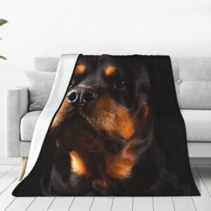 rottweiler cute dog charm quiet full fleece throw cloak wearable blanket flannel fluffy comforter quilt nursery bedroom bedding king size plush soft cozy air conditioner blanket