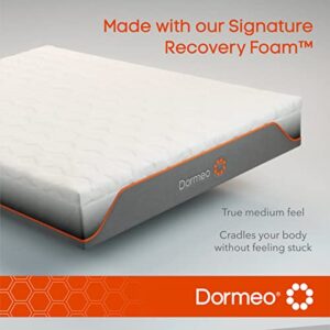 Dormeo Recovery 10" Queen Mattress with Signature Recovery Foam and Pressure Relieving Octaspring Technology, Medium Feel Queen Size Mattress - 80” L x 60” W x 10” H