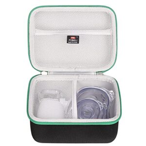 fblfobeli portable travel carrying case for nebulizer, handheld personal steam inhalers nebulizer machine storage bag (case only)