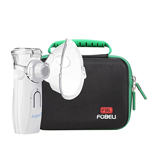 FBLFOBELI Portable Travel Carrying Case for Nebulizer, Handheld Personal Steam Inhalers Nebulizer Machine Storage Bag (Case Only)