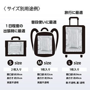 PETAKO Space Saver Bags 4pcs/sets, Easy compression in 1 second just by sitting on, Made in Japan