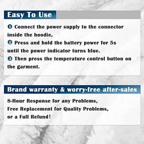 Homemate Heated Wearable Blanket Hoodie, with Battery Pack 7.4V, Oversized Blanket Hoodie for Women Men, Warm Hoodie Blanket