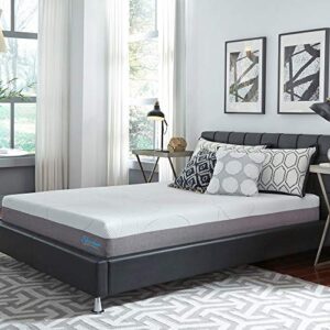 slumber solutions 10-in. gel memory foam mattress plush queen