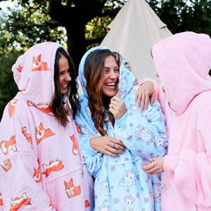 The Oodie Blanket Hoodie | Premium Wearable Blanket Adult & Kids Sizes | All Patterns & Colors | Hoodie Blankets, Oversized Hoodie Blanket for Women & Men, Oodie Hoodie Blanket Hoodie Women & Men