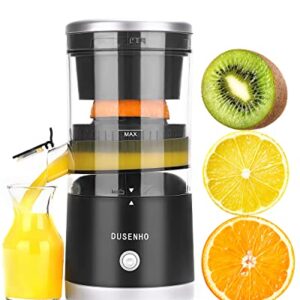 Electric Juicer Rechargeable - Citrus Juicer Machines with USB and Cleaning Brush Portable Juicer for Orange, Lemon, Grapefruit