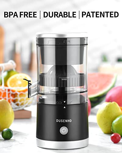 Electric Juicer Rechargeable - Citrus Juicer Machines with USB and Cleaning Brush Portable Juicer for Orange, Lemon, Grapefruit