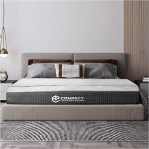 adjustable 3-mattresses-in-1 memory foam queen size bed w/ 2 pillows & protector for best soft, medium to extra firm orthopedic support w/cool layers & removable topper