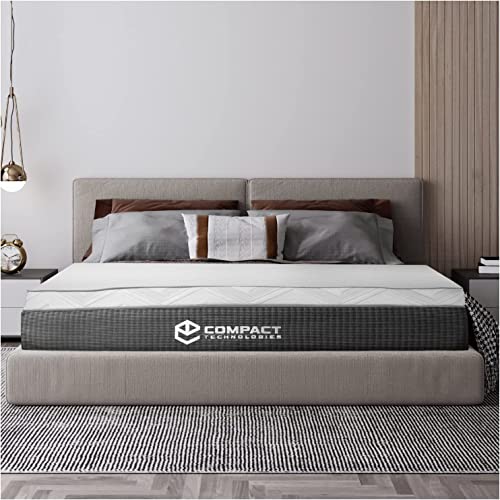 Adjustable 3-mattresses-in-1 Memory Foam Queen Size Bed w/ 2 Pillows & Protector for Best Soft, Medium to Extra Firm Orthopedic Support w/Cool Layers & Removable Topper