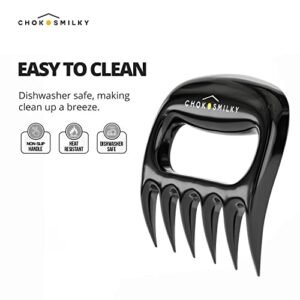 ChokosMilky Meat Claws Shredder - Pack of 2 Durable Bear Paws for Shredding, Pulling, Cutting, Serving Meats - BBQ Essential Heat Resistant Cooking Claws